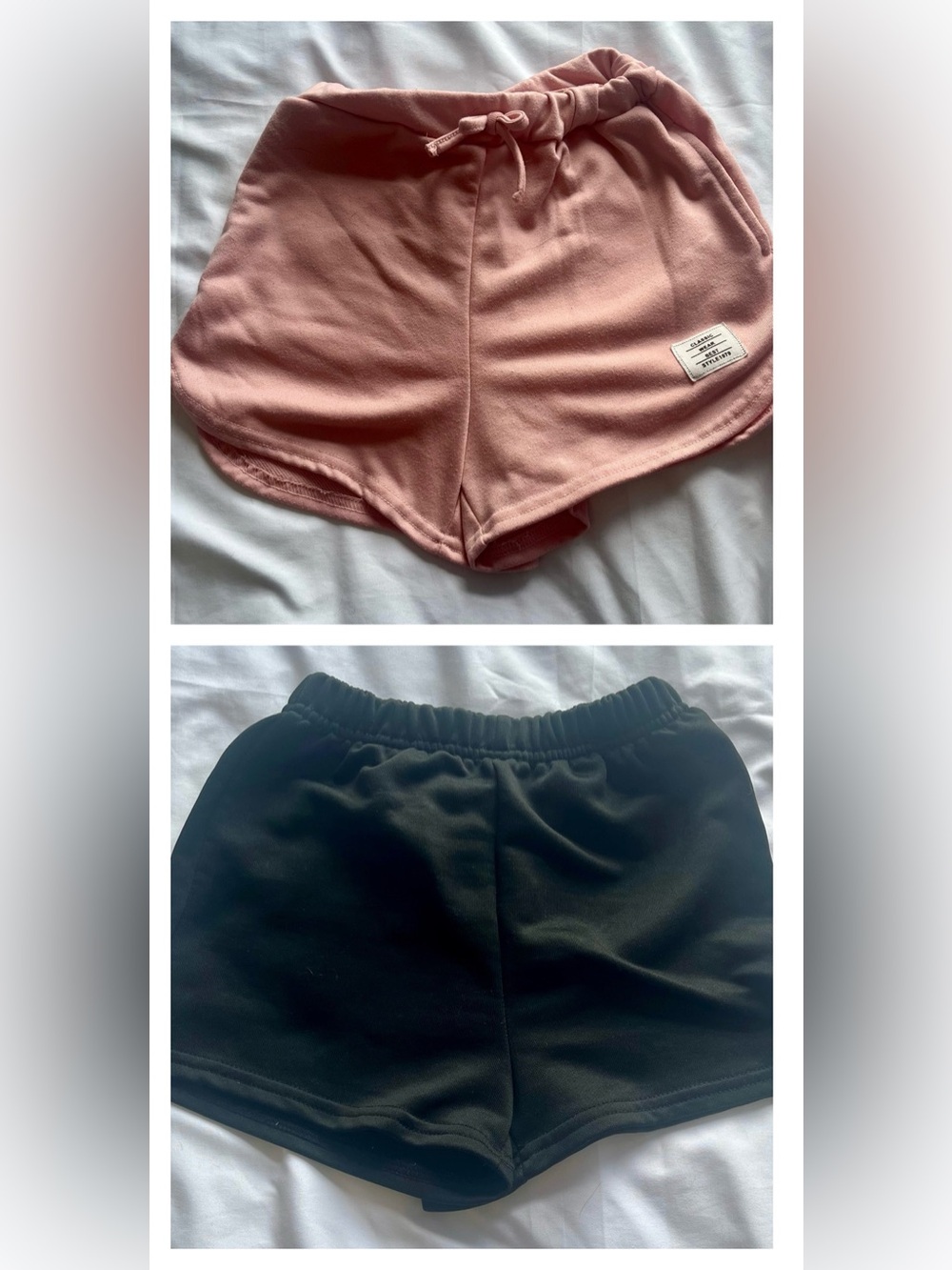 Lot of 2 - Girls Lounge Shorts - Size 8 & 9